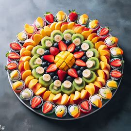 Sushi de frutas