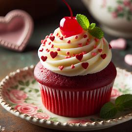 Cupcake red velvet