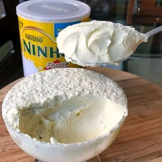 Mousse Ninho de 4 Ingredientes